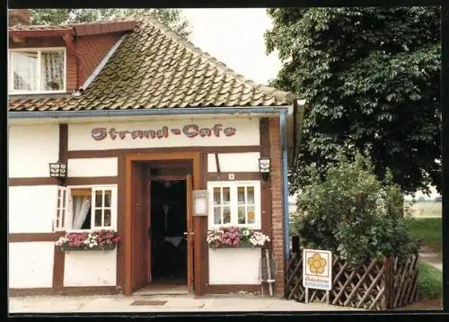 AK Hodenhagen, Gasthaus Strand-Cafe, Inh. E. Wiechmann