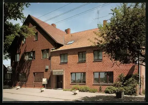 AK Gross-Häuslingen, Gasthaus Glück Auf, Inh. Meins