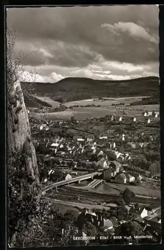 AK Gerolstein /Eifel, Blick von der Munterley