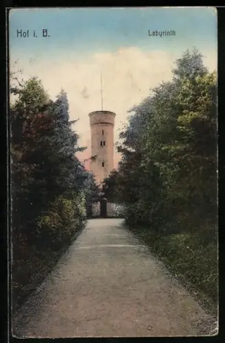 AK Hof i. B., Im Labyrinth