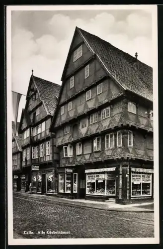 AK Celle, Alte Giebelhäuser