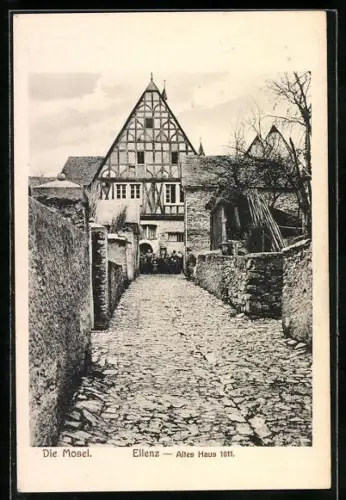 AK Ellenz /Mosel, Altes Haus 1611