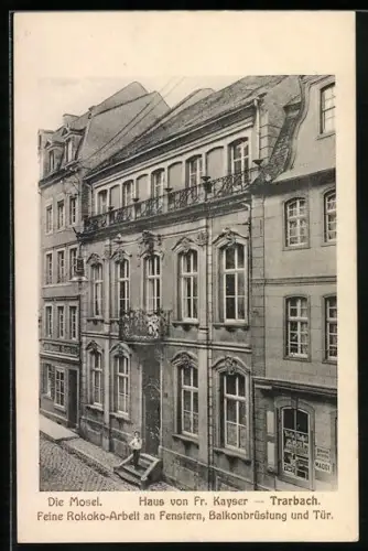 AK Trarbach /Mosel, Haus von Fr. Kayser
