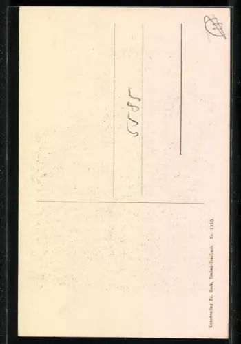 AK Enkirch /Mosel, Haus an der Kirche, Langegrabenstrasse