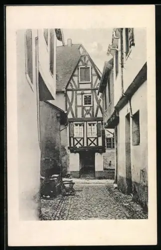 AK Pünderich /Mosel, Altes Haus aus 1563