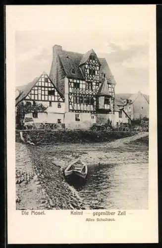 AK Kaimt /Mosel, Altes Schulhaus