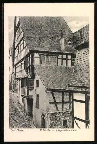 AK Enkirch /Mosel, Kriegersches Haus