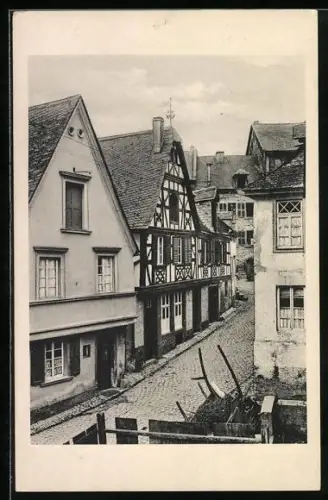 AK Traben /Mosel, Alte Häuserpartie