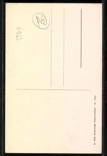 AK Ürzig /Mosel, Haus an der Kirche Giebel