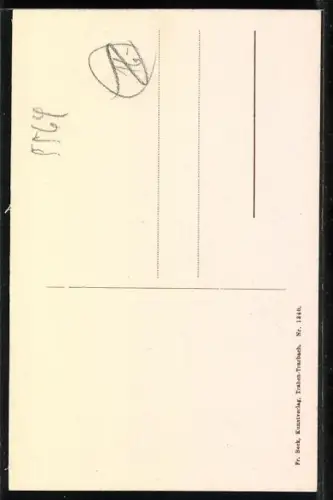 AK Ürzig /Mosel, Haus an der Kirche