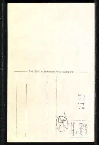 AK Bernkastel /Mosel, Mittelalterliche Fachwerkhäuser am Markt