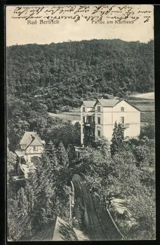 AK Bad Bertrich, Partie am Kurhaus