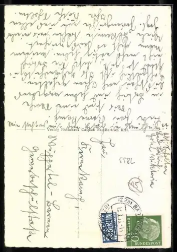 AK Bad Bertrich, Partie am Schlösschen