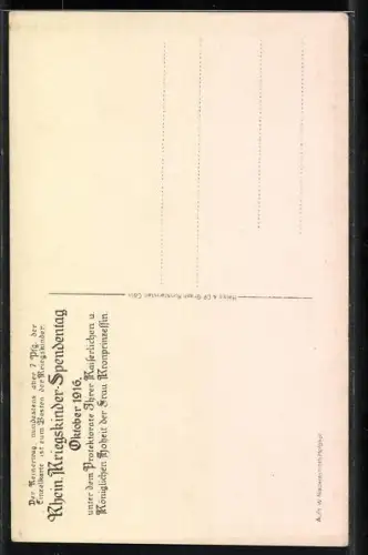 AK Kronprinzessin Cecilie von Preussen mit Tochter