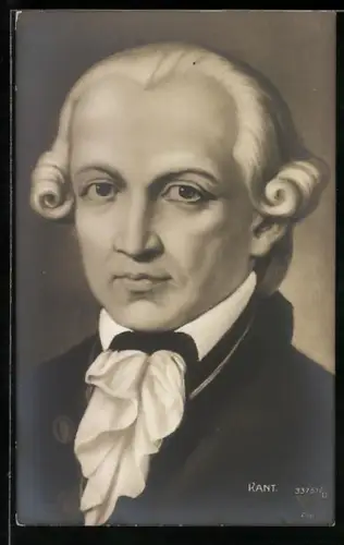 AK Porträt von Immanuel Kant