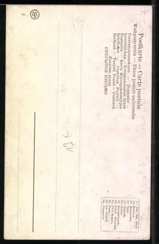 AK Portrait von Friedrich Nietzsche, Philosoph