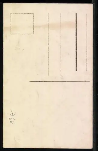 AK Charles Dickens, Portrait des Schriftstellers