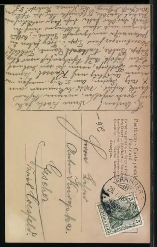 Künstler-AK Portrait Immanuel Kant