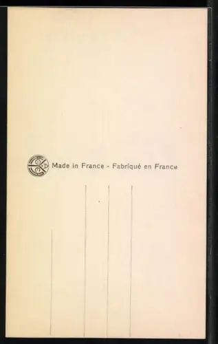 AK Rauchendes Mädchen In Gedanken bei Dir