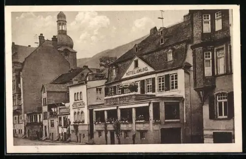 AK Zell a. d. Mosel, Hotel Amling vorm. Fier