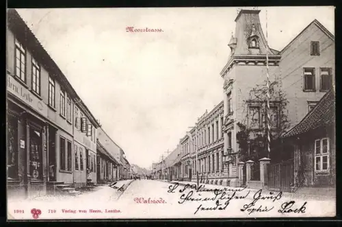 AK Walsrode, Blick in die Moorstrasse