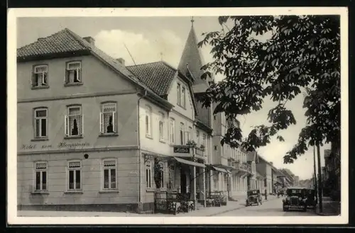 AK Walsrode i. Hann., Müller`s Hotel zum Kronprinzen, Bes. Adolf Busse