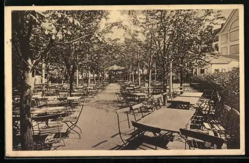 AK Sendling, Restaurant Tannengarten, Pfeuferstrasse 32, Valentin Karmann