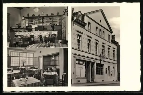 AK Trier, Gasthof und Fleischerei Franz Pieper