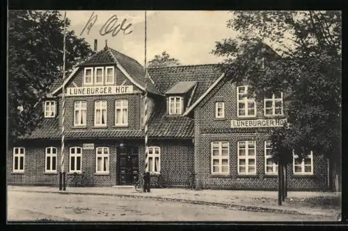 AK Munster, Ansicht vom Gasthaus Lüneburger Hof