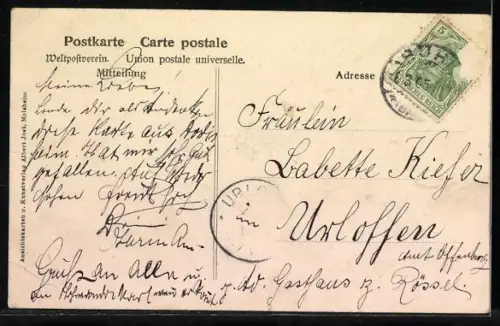 AK Dorlisheim, Theatersektion des Gesangverein Frohsinn, D`r Dorfschmidt