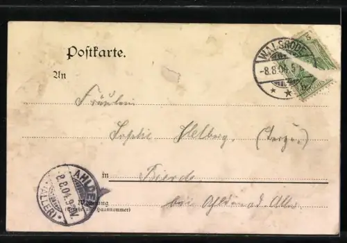 AK Walsrode, Blick in die Langestrasse