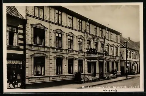 AK Walsrode, Hotel Hannover