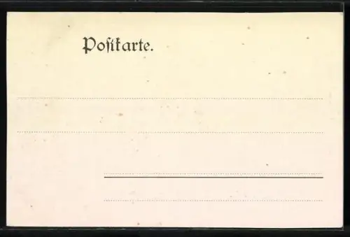 AK Walsrode, Langestrasse mit Kaiserlichem Postamt