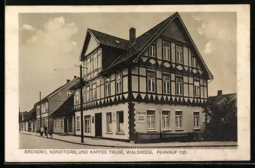 AK Walsrode, Bäckerei und Café Trube