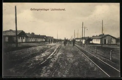 AK Lichtenhorst, Kriegsgefangene im Gefangenenlager