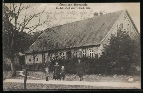 AK Walsrode-Hamwiede, Gasthaus von H. Pascheberg