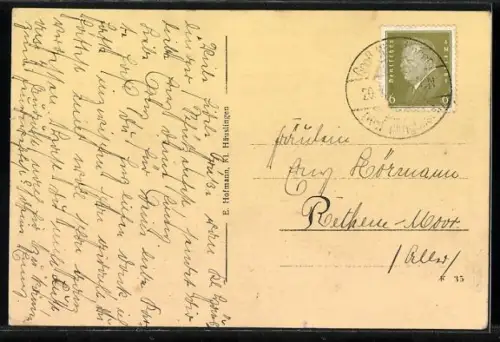 AK Klein-Häuslingen, Gast- und Pensionshaus von E. Hofmann