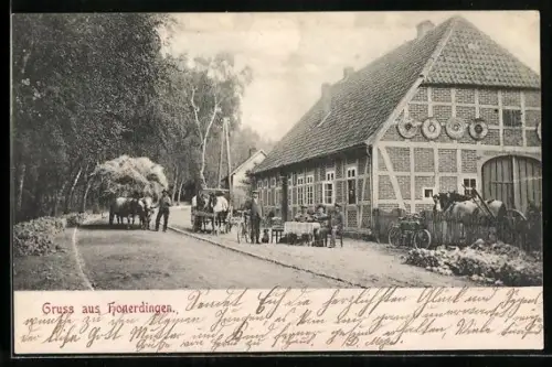 AK Honerdingen, Gasthof W. Meyer