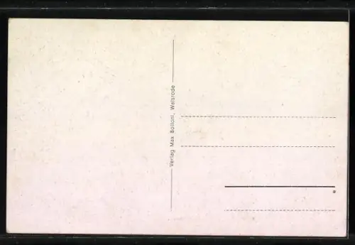 AK Kirchboitzen, Gasthaus W. Heinemeyer, Gartenansicht