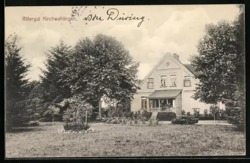 AK Kirchwahlingen, Rittergut Kirchwahlingen