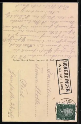 AK Meinerdingen, Geschäftshaus H. Petersen, Kirche