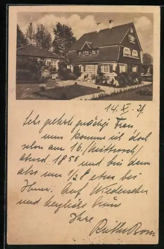 AK Brannenburg /Oberbayern, Villa Ruth von Born