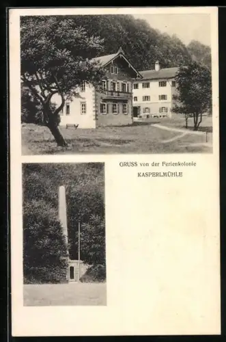 AK Weyarn, Ferienkolonie Kasperlmühle
