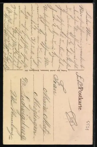 AK Hamm unter Varsberg, Konsum-Geschäft Peter Seiber nebst Kohlenlager, Schloss Varsberg