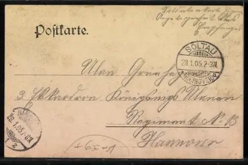 AK Jettebruch, Gasthaus im Grünen Thal, Bahnhof und Schönack`s Hof