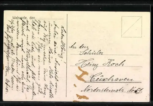 AK Walsrode, Geschäft von Hering und Allermann