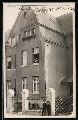 Foto-AK Velbert, Haus in der Offerstrasse 52