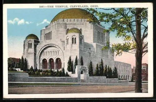 AK Cleveland, OH, The Temple, Synagoge