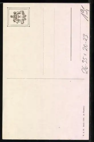 Künstler-AK P. O. Engelhard (P.O.E.): Herzlichste Ostergrüsse!, Osterhase balanciert auf einem Ei