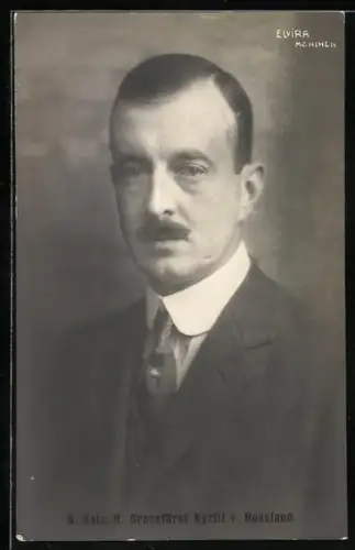 AK Grossfürst Kyrill von Russland im Portrait